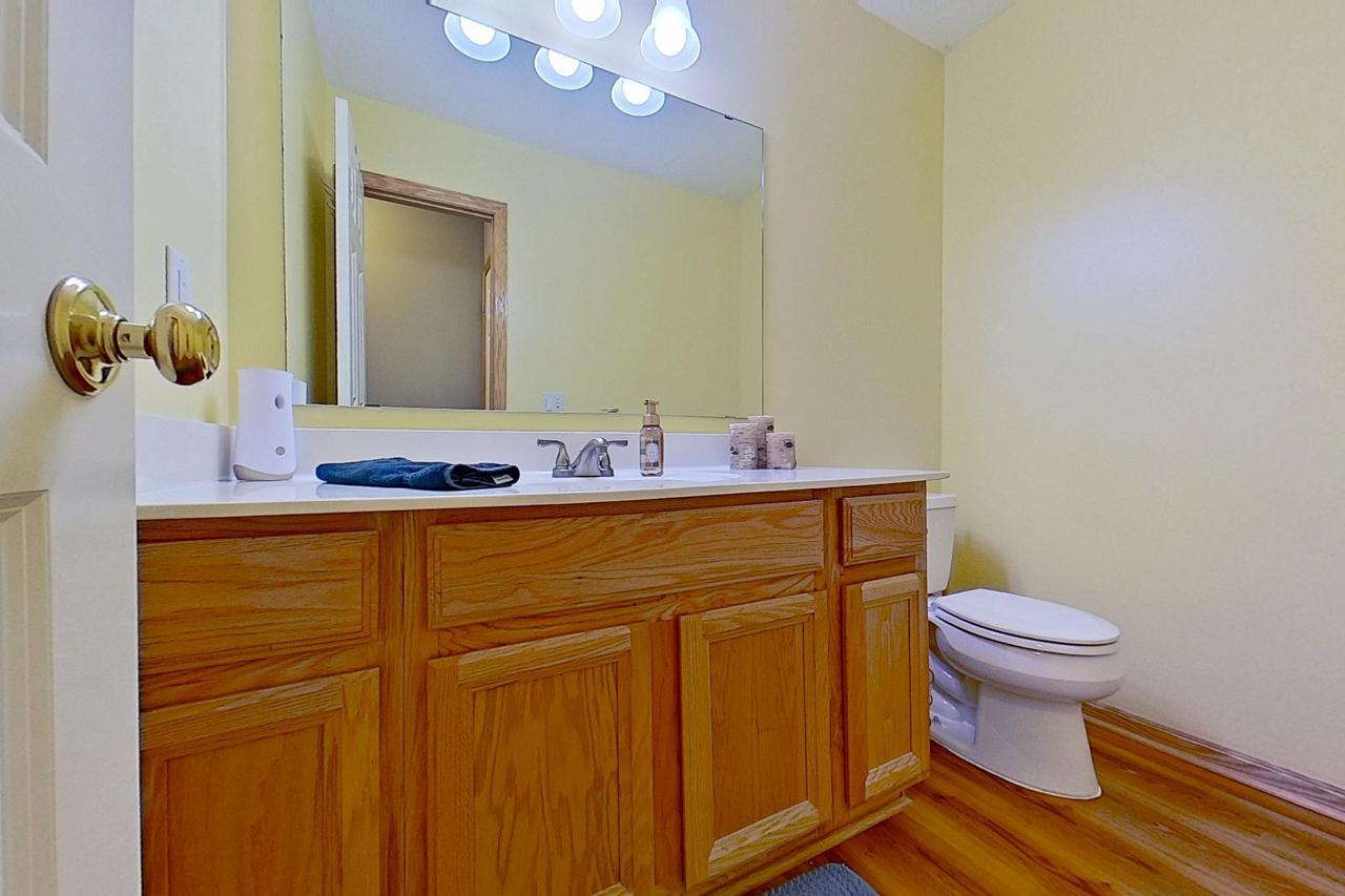 Main floor half bath