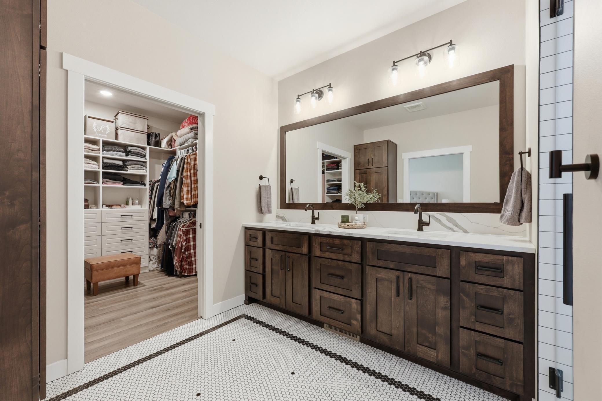 Primary Bathroom - Heated Ceramic Tile
