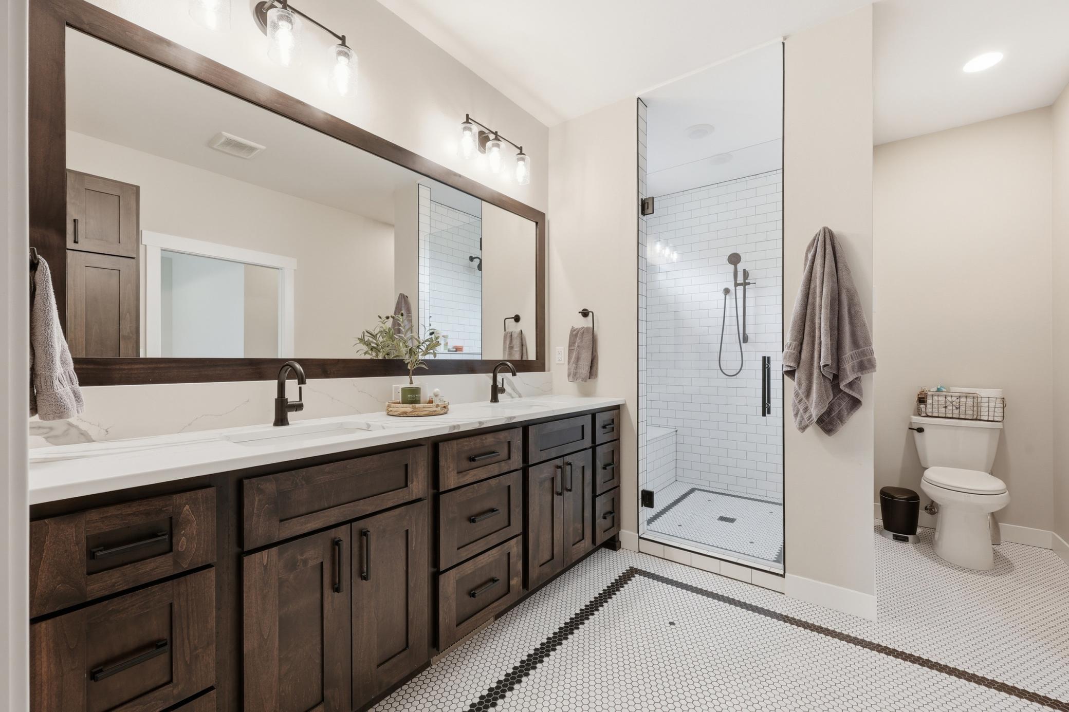 Primary Bathroom - Double Sinks