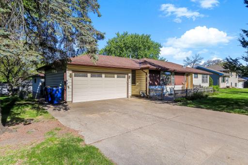 4 garage stalls!! Two-car garage attached to the home with a wide concrete driveway for effortless parking. Garage door in back of attached garage leads to another 2-car detached garage!