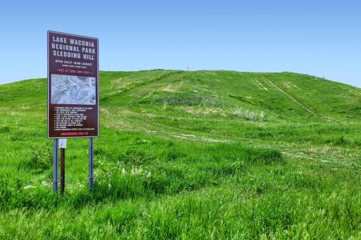 Large Sledding Hill Less Than A mile Away