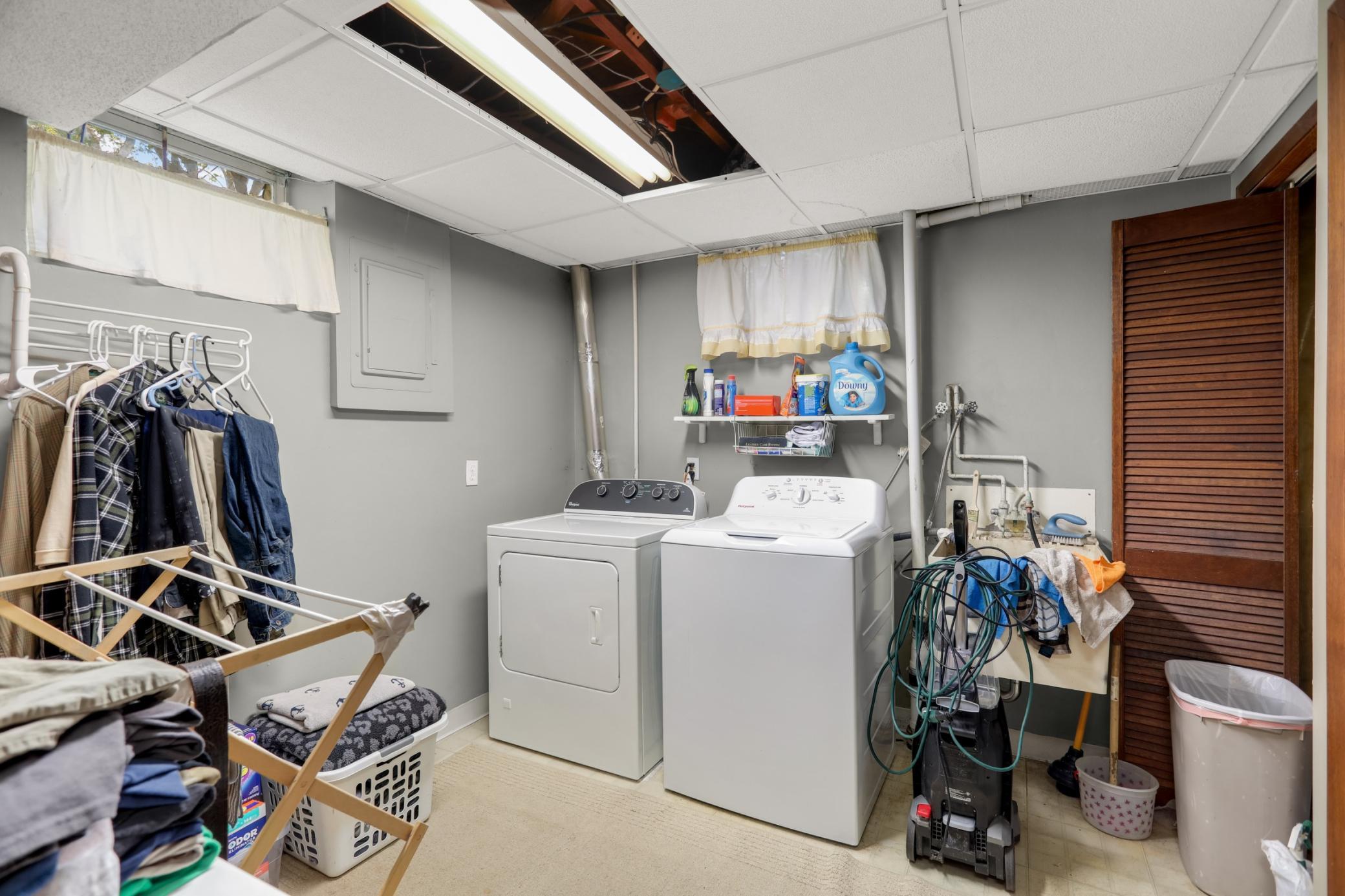 Laundry and Mechanical Room
