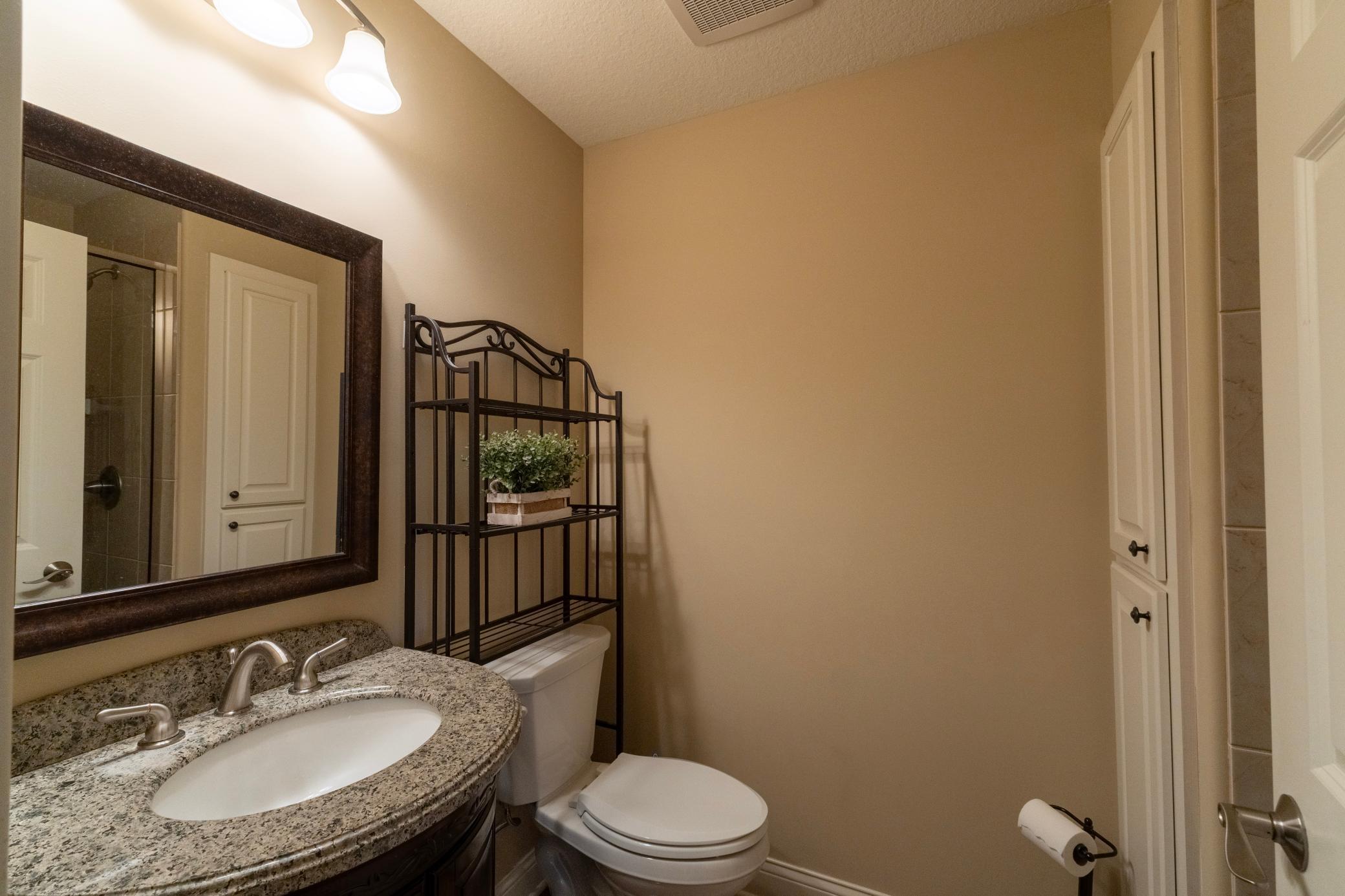 3/4 bath - main floor