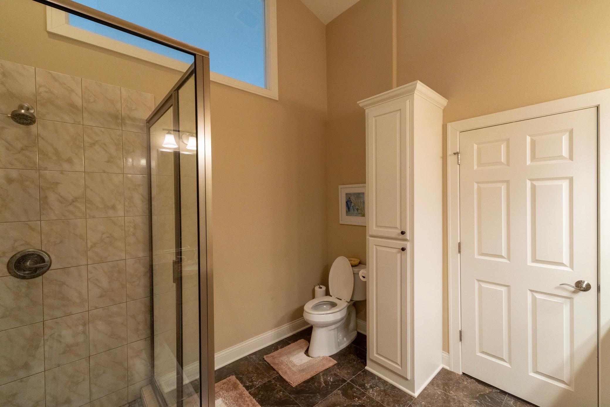 Master Bath, separate tub and shower - main floor