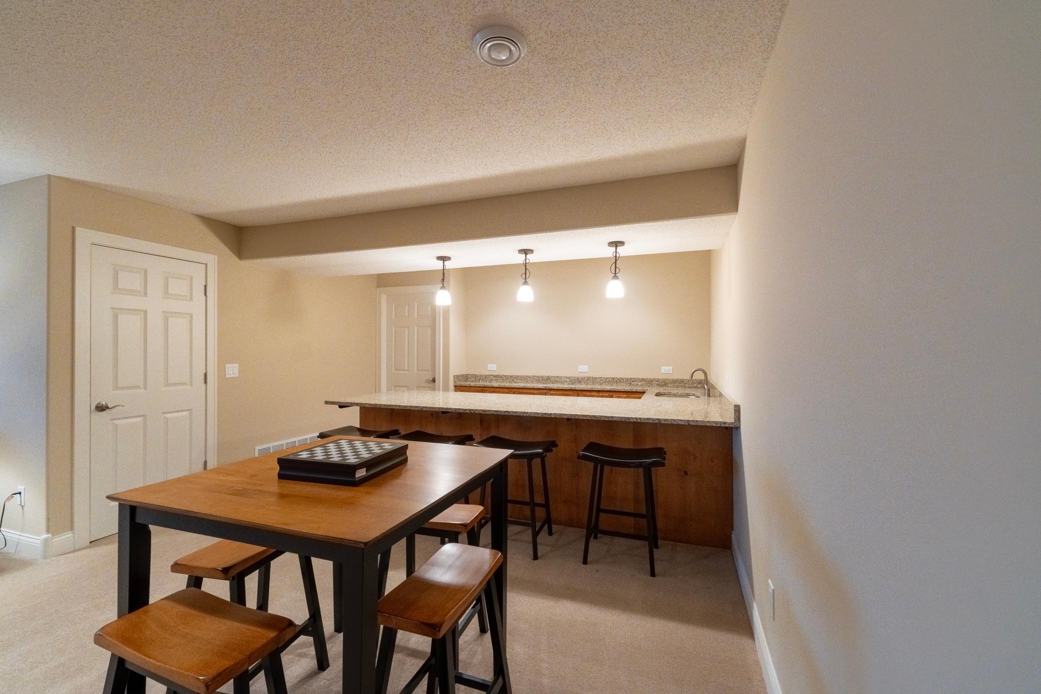 Wet bar - Lower level