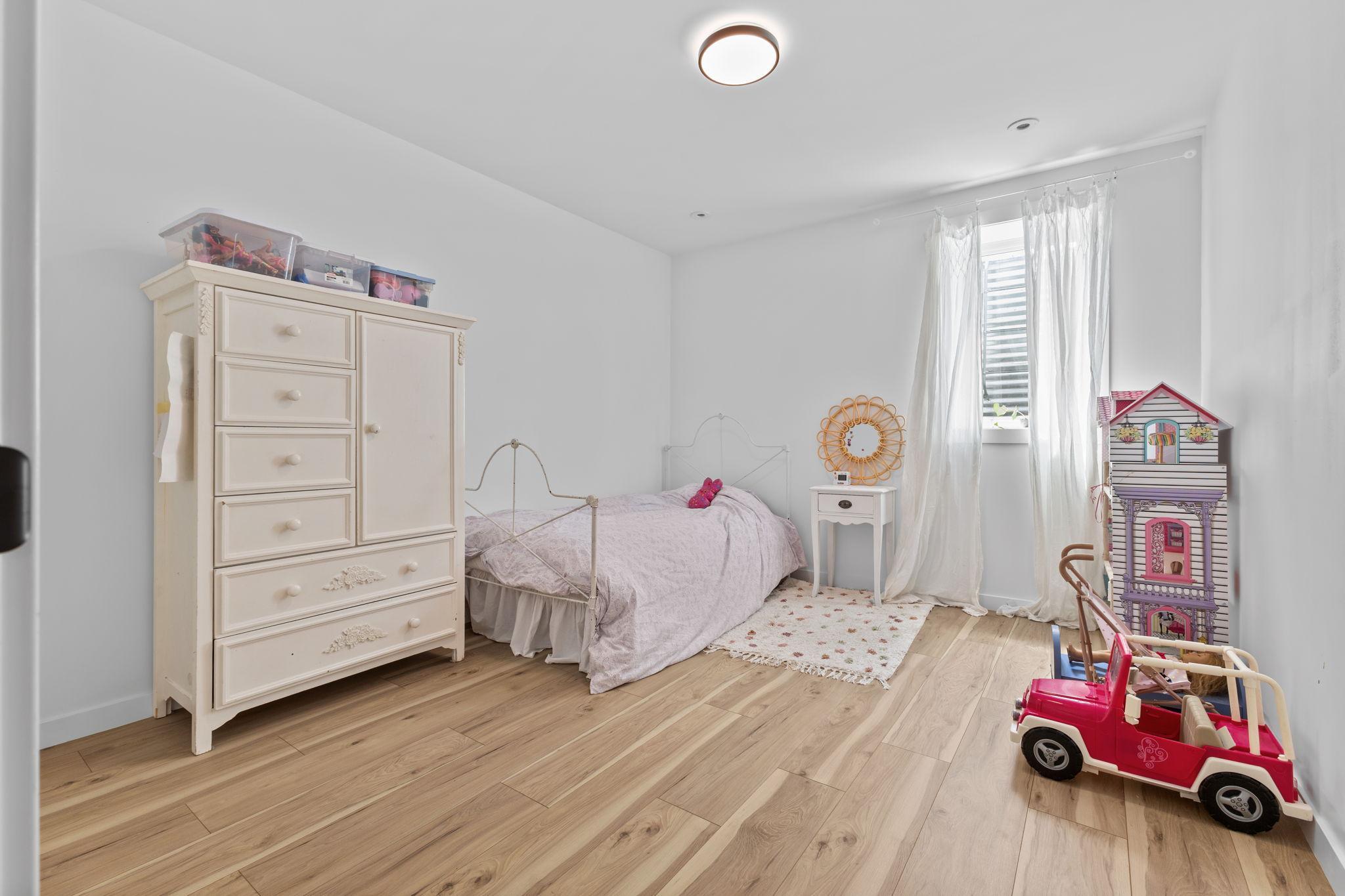 Lower level bedroom