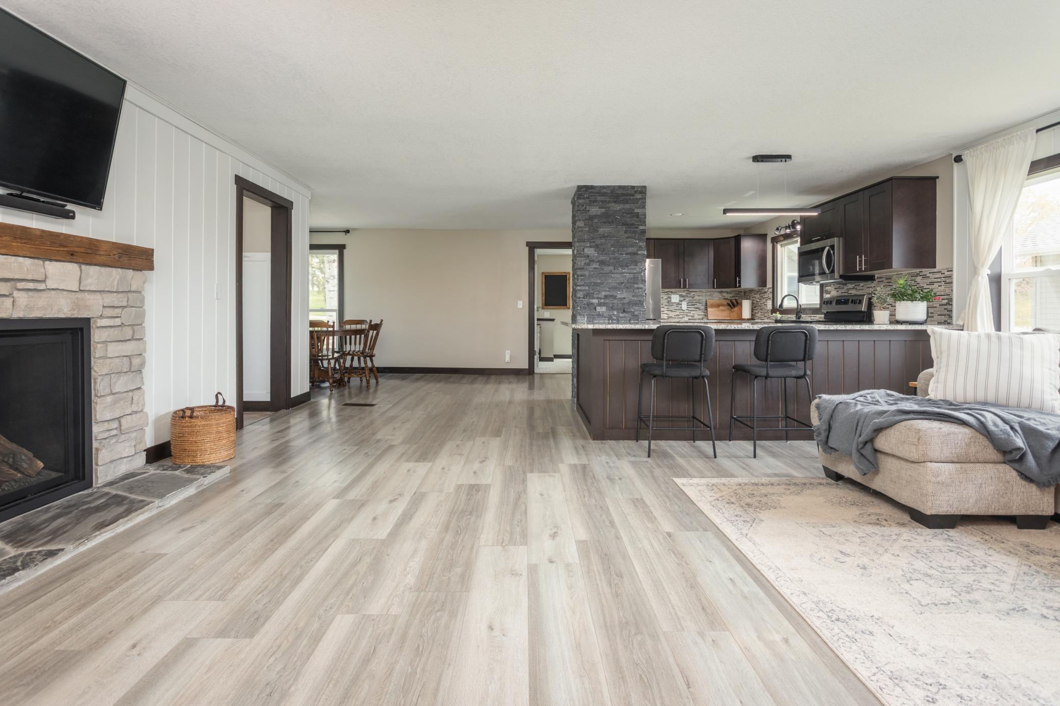 Flow connecting the living, dining, and kitchen areas, perfect for entertaining and everyday living.