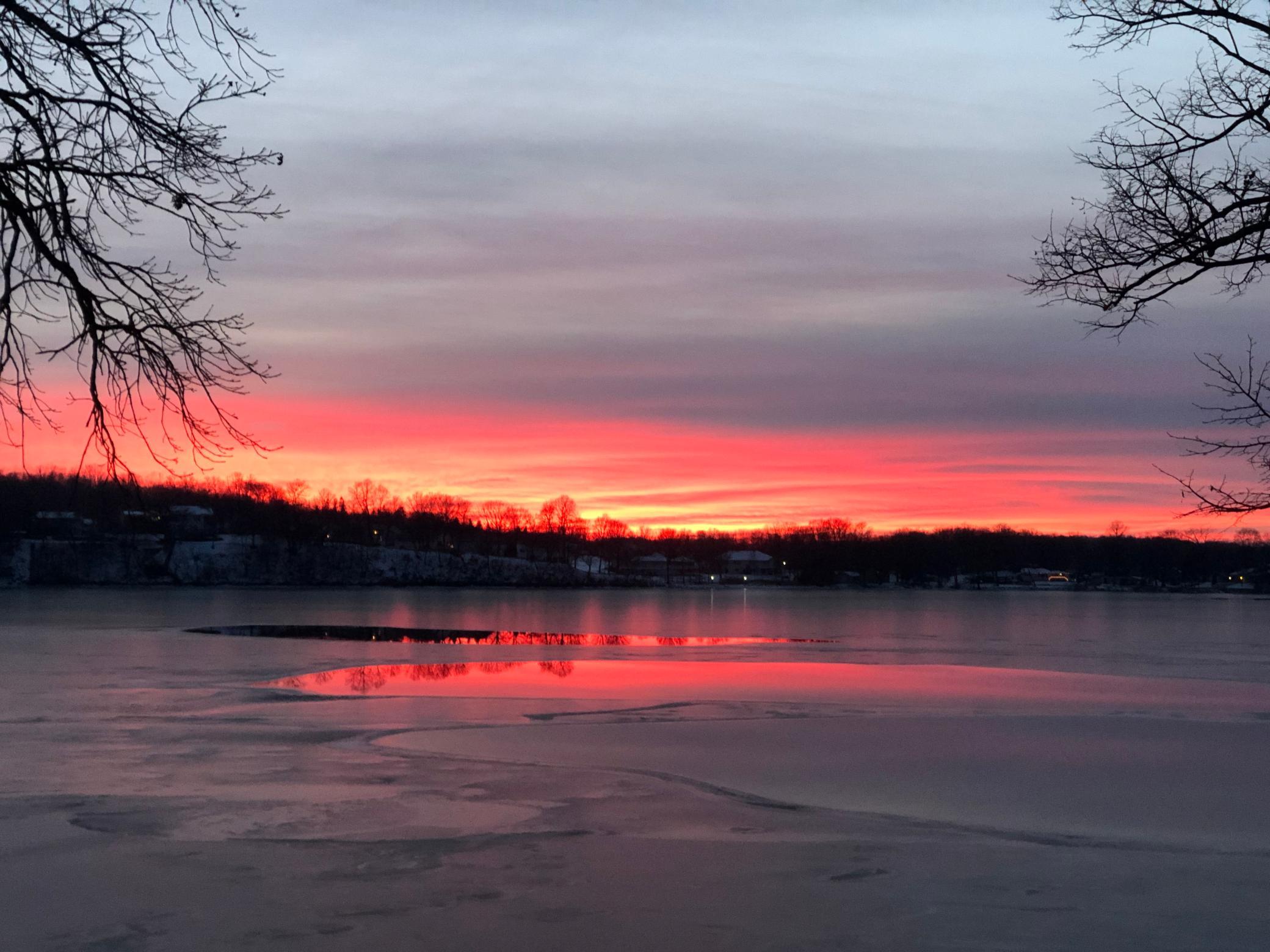 The most beautiful sunset