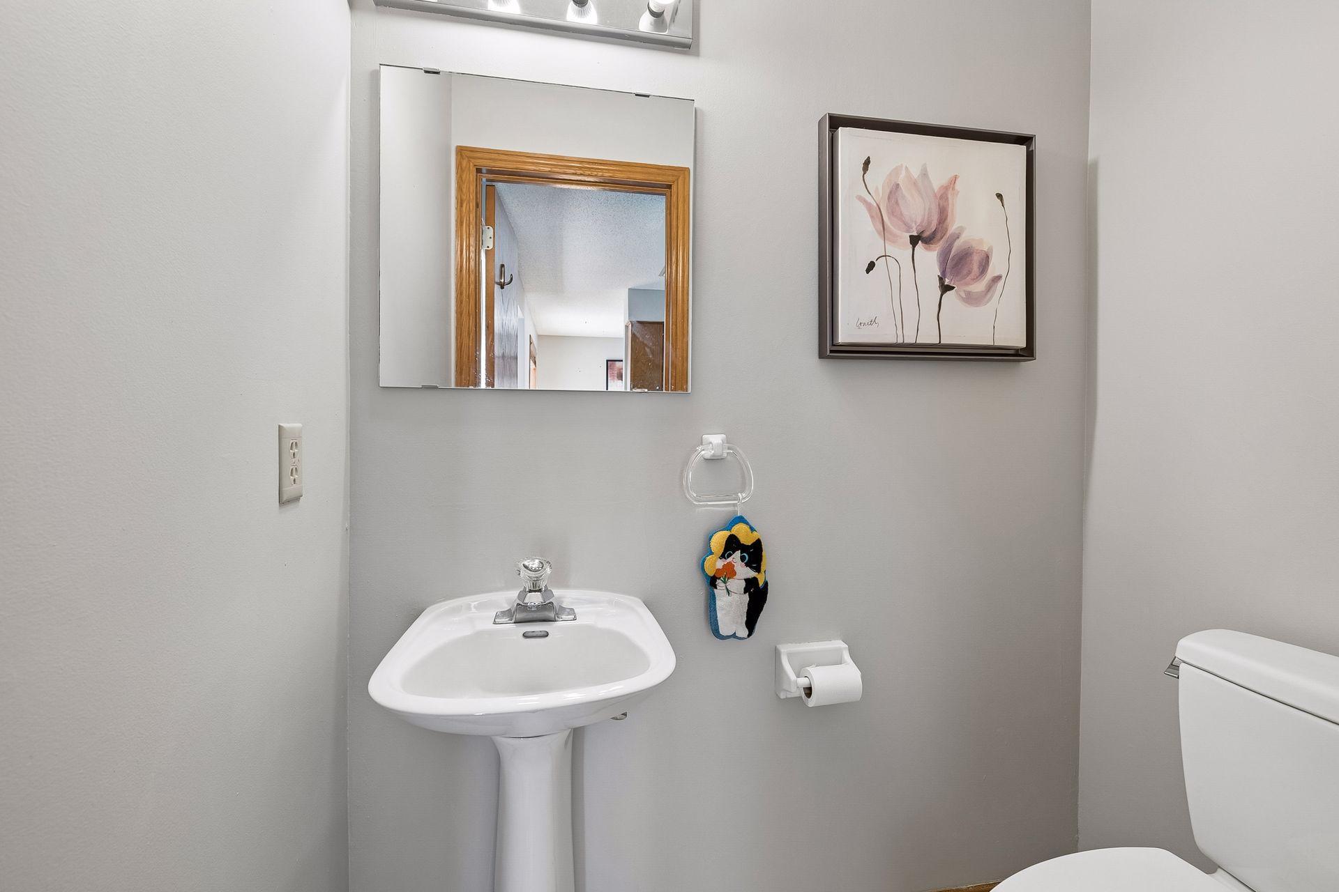 owner Main floor 1/2 bath