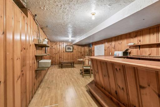 The retro bar is fun and a great space to hang out.