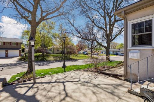 View from your front patio area overlooking the neighborhood.