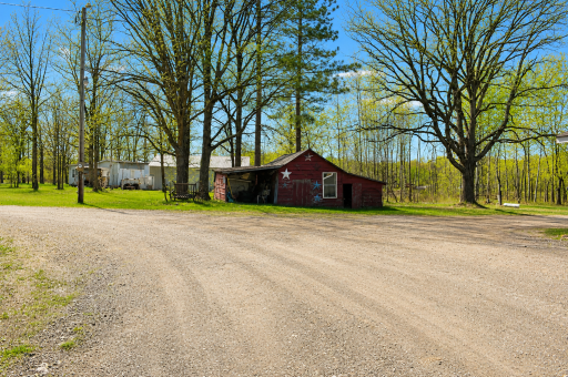 Extra outbuilding on the property that could be used for storage or hobby space.