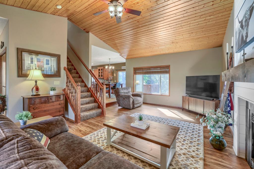 Vaulted Living Room