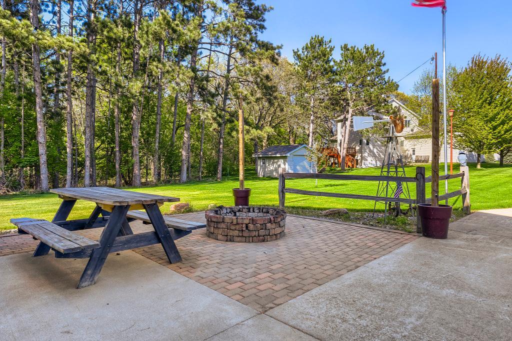 Patio and Firepit