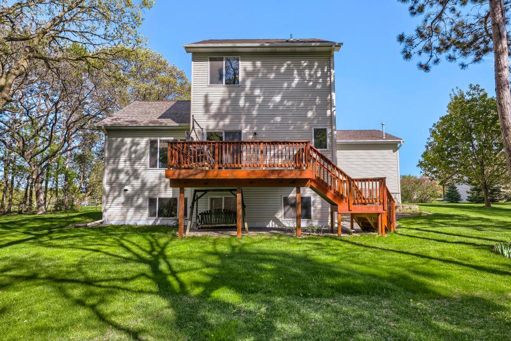 Exterior Rear with deck