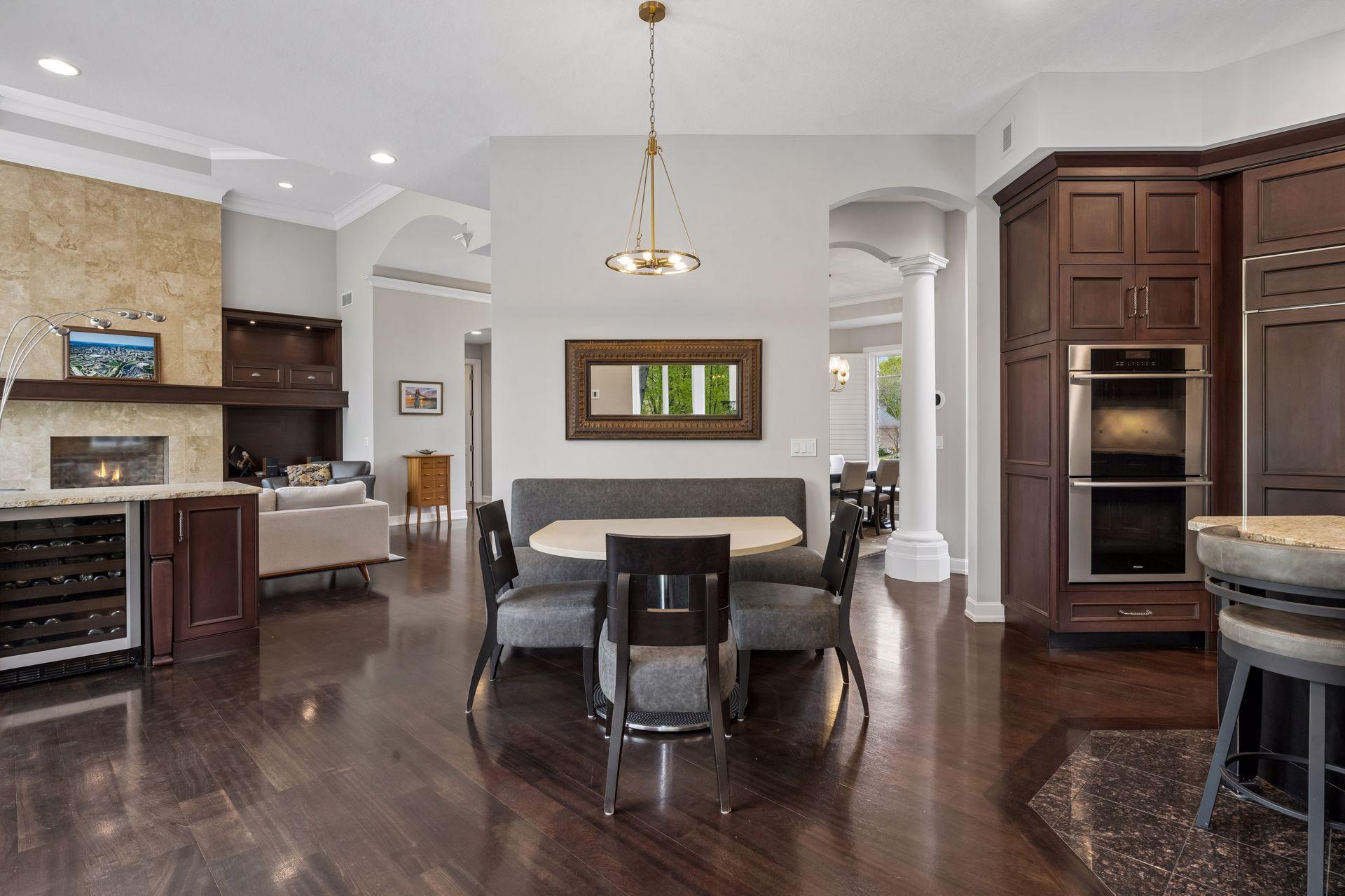 The home strikes the perfect balance between quality and high-end comfort.