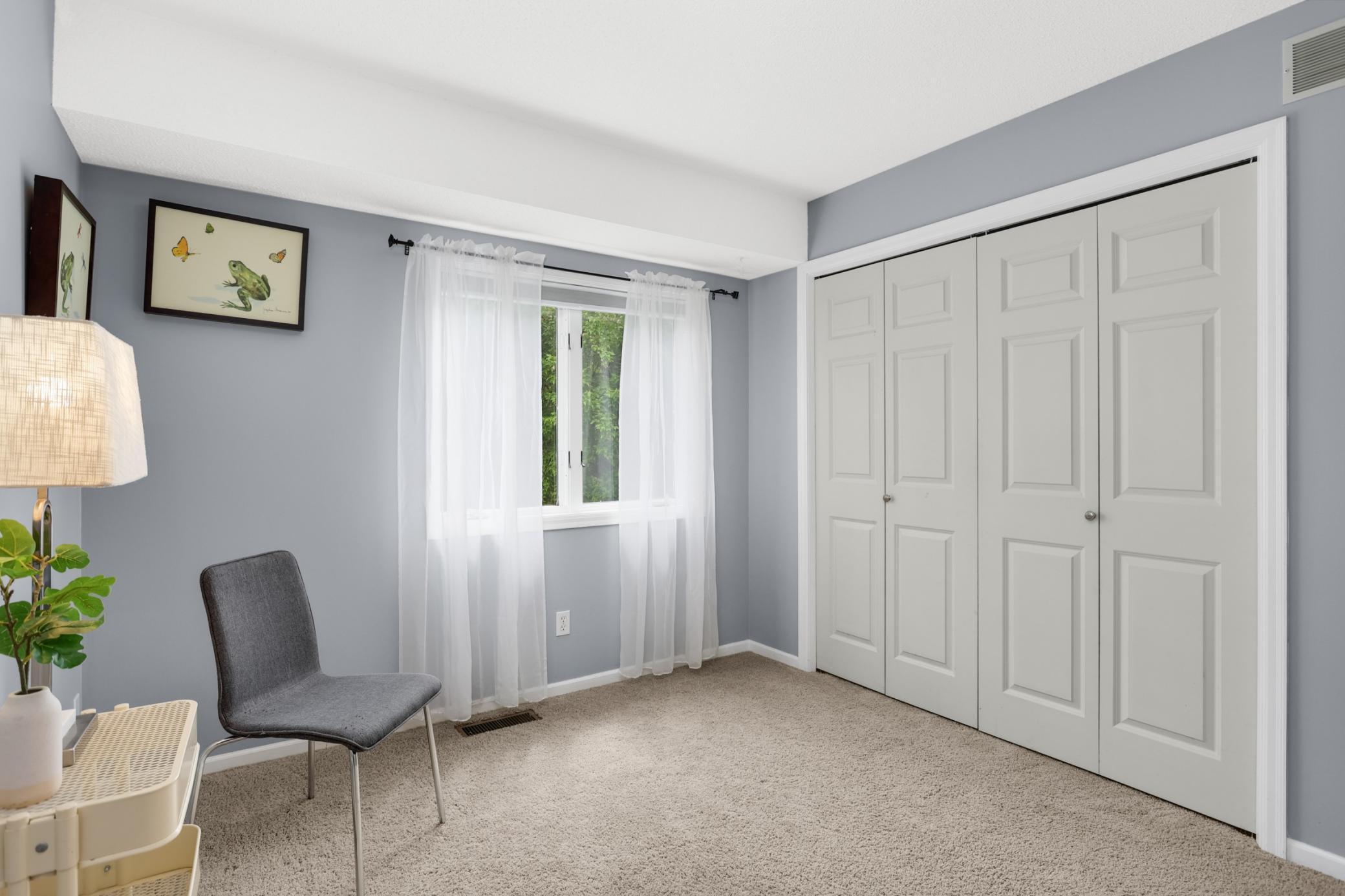 Third bedroom on upper floor.