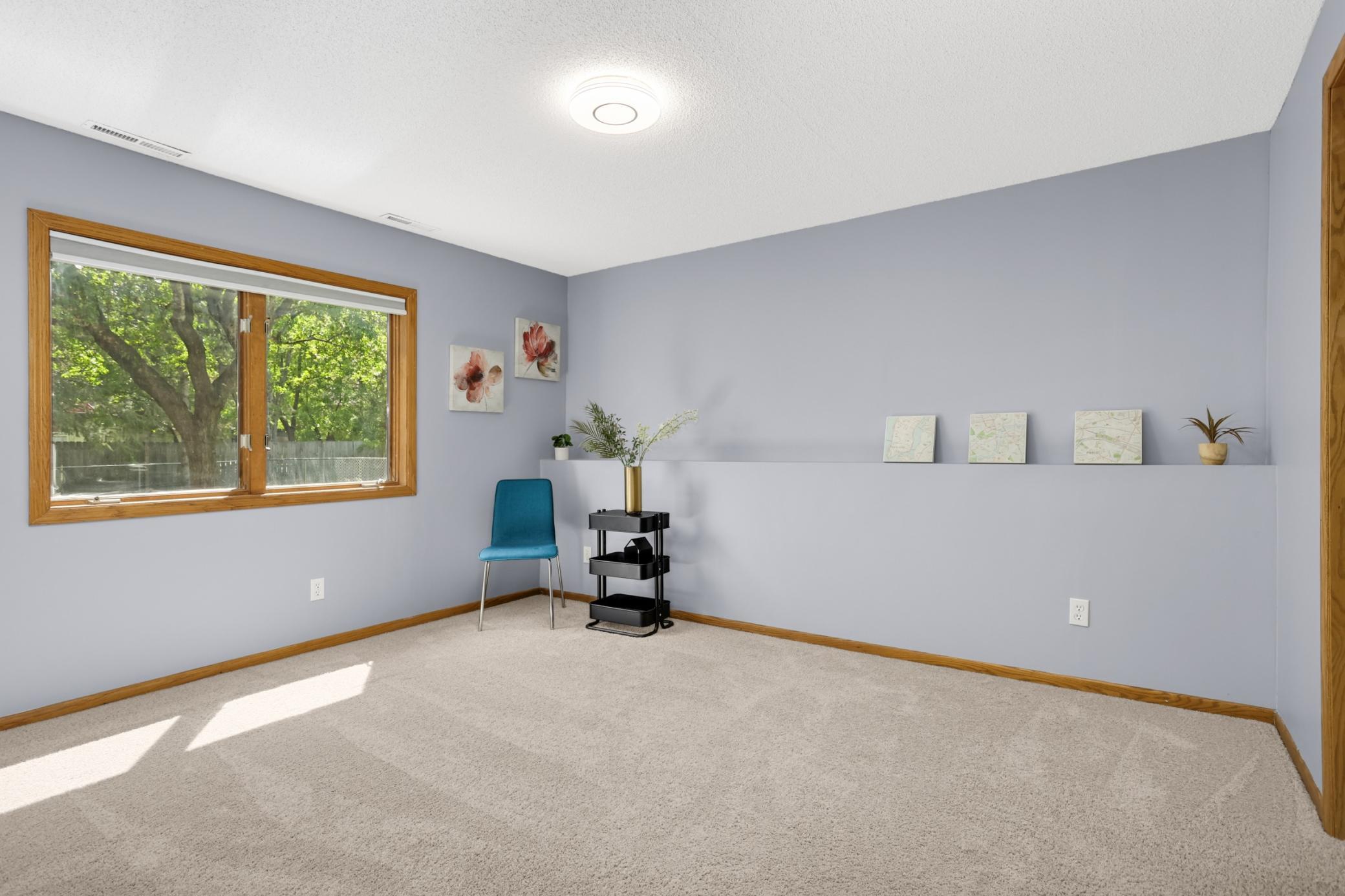 Generously sized lower level bedrooms with flexibility for family, guests, or a home office.