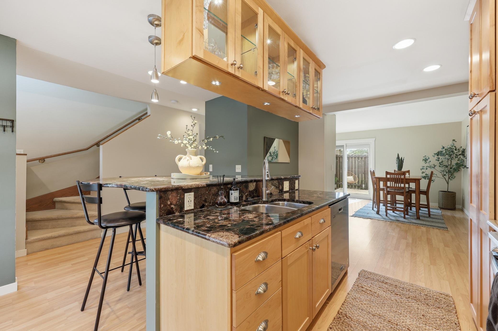 Kitchen to dining