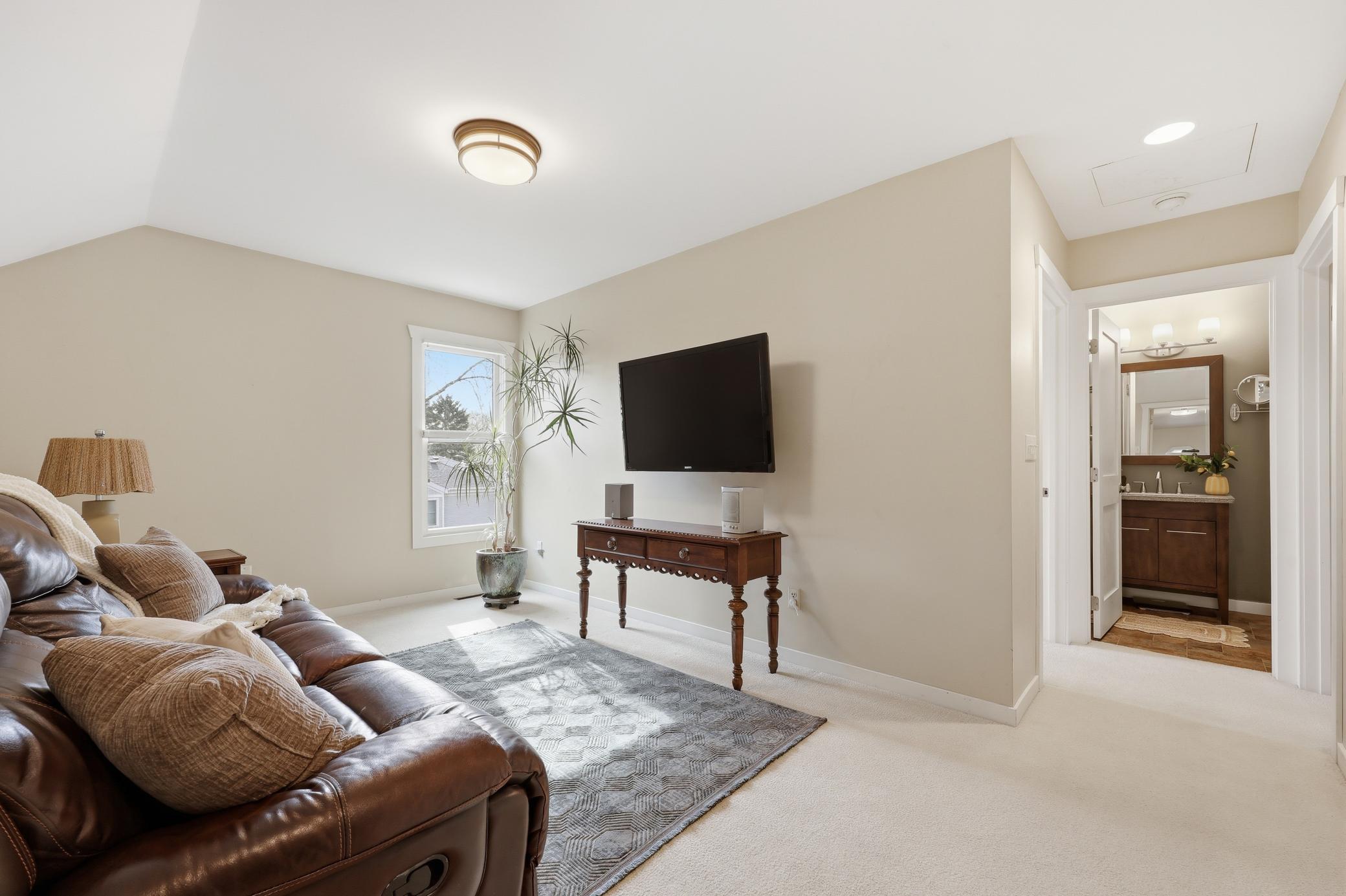 Living space upper level