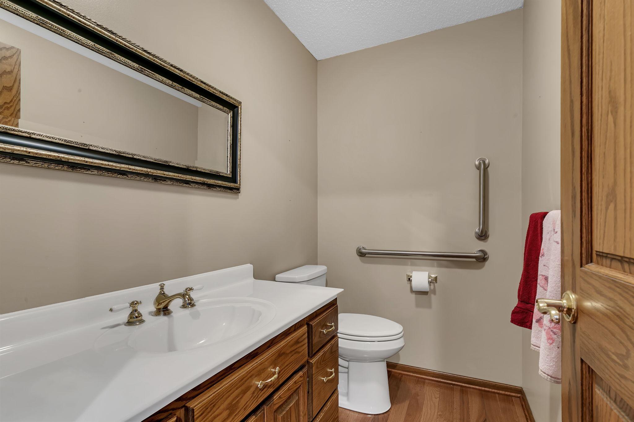 main floor half bath