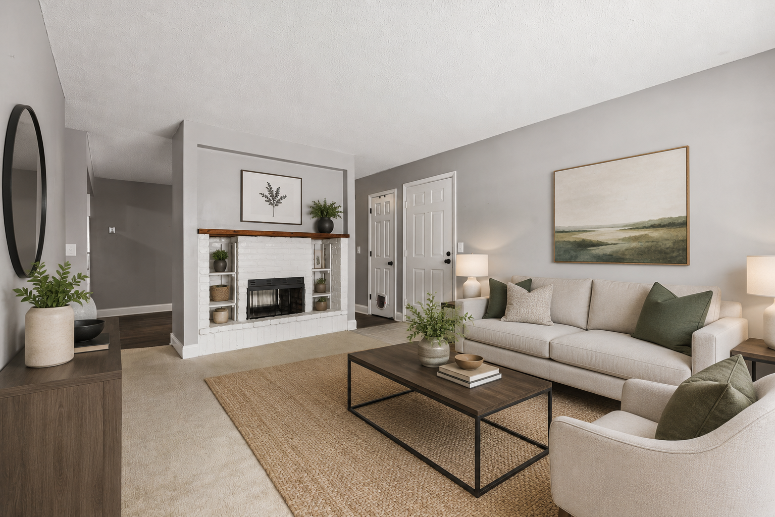 Upon entry, you are greeted by a thoughtfully designed floor plan that maximizes both function and natural light.