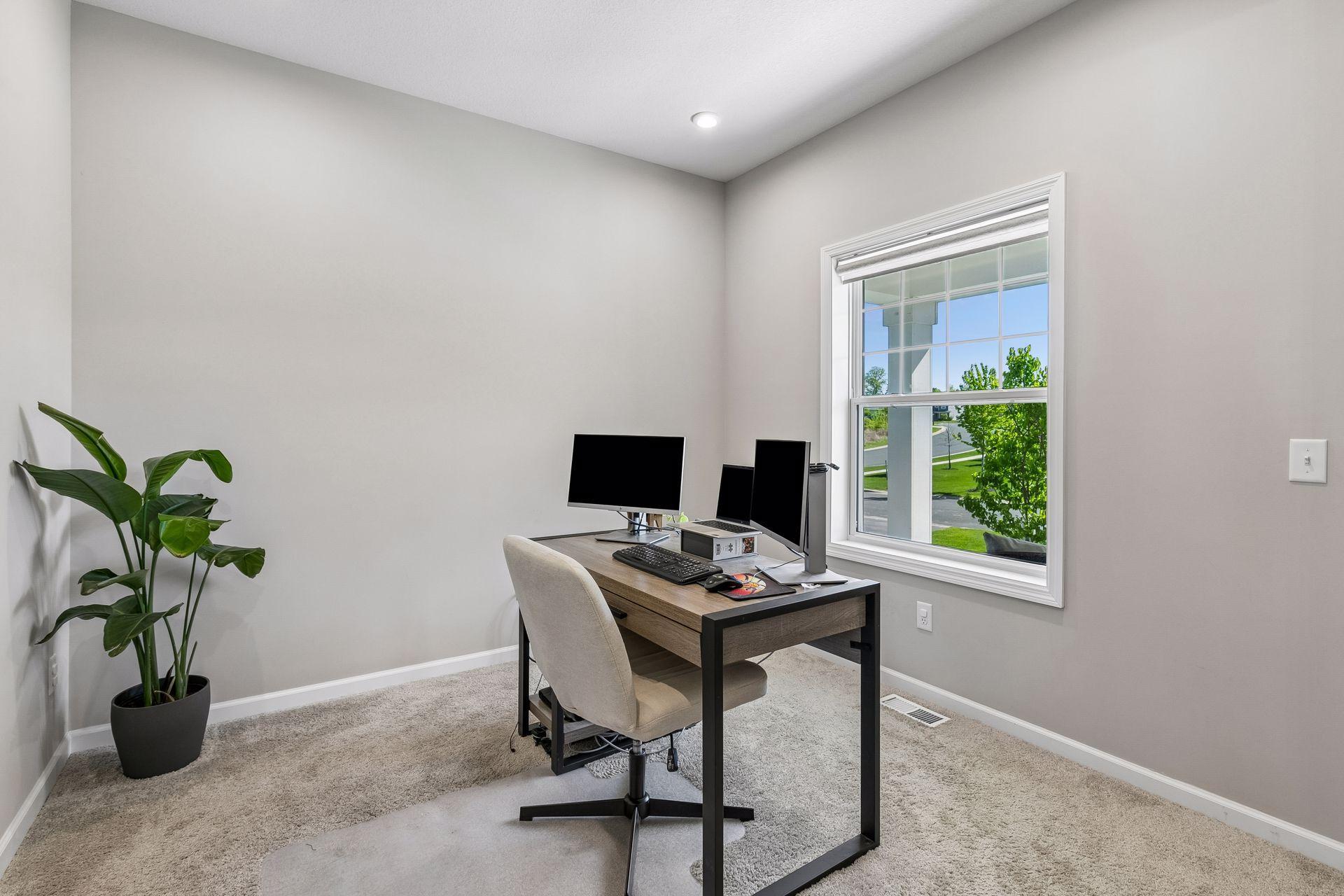 Main level office / flex space