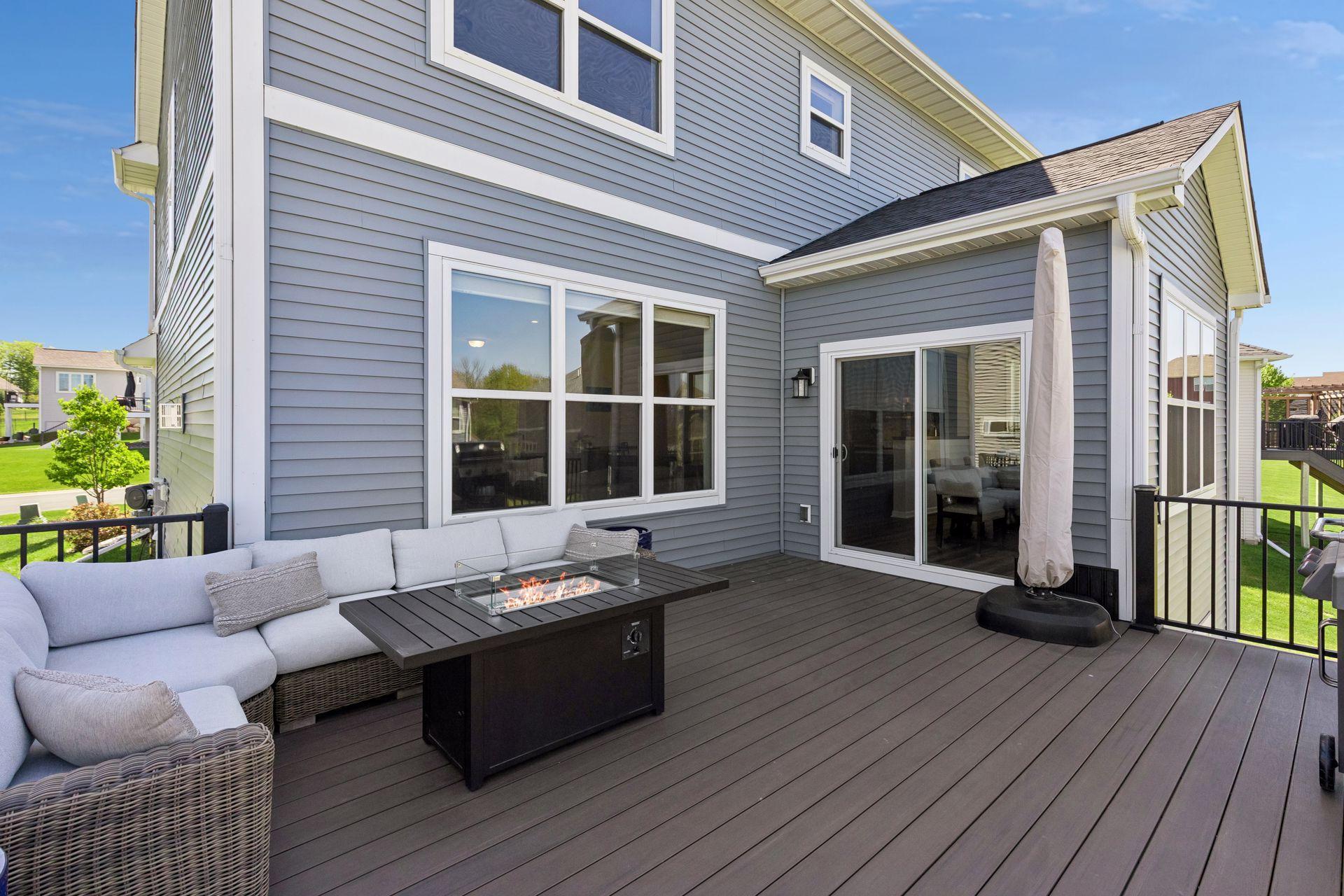 Maintenance free custom deck