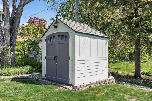 Storage Shed for all your lawn care equipment
