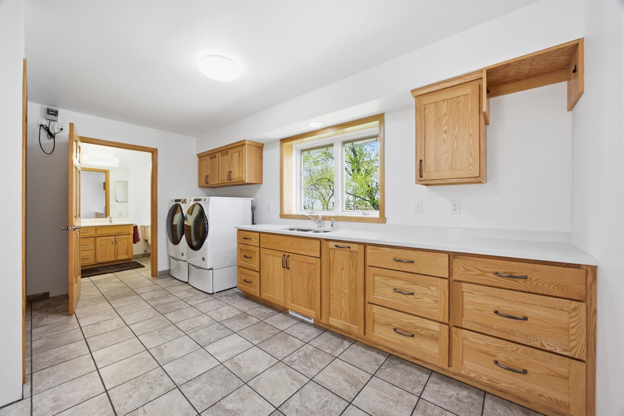 Main floor laundry