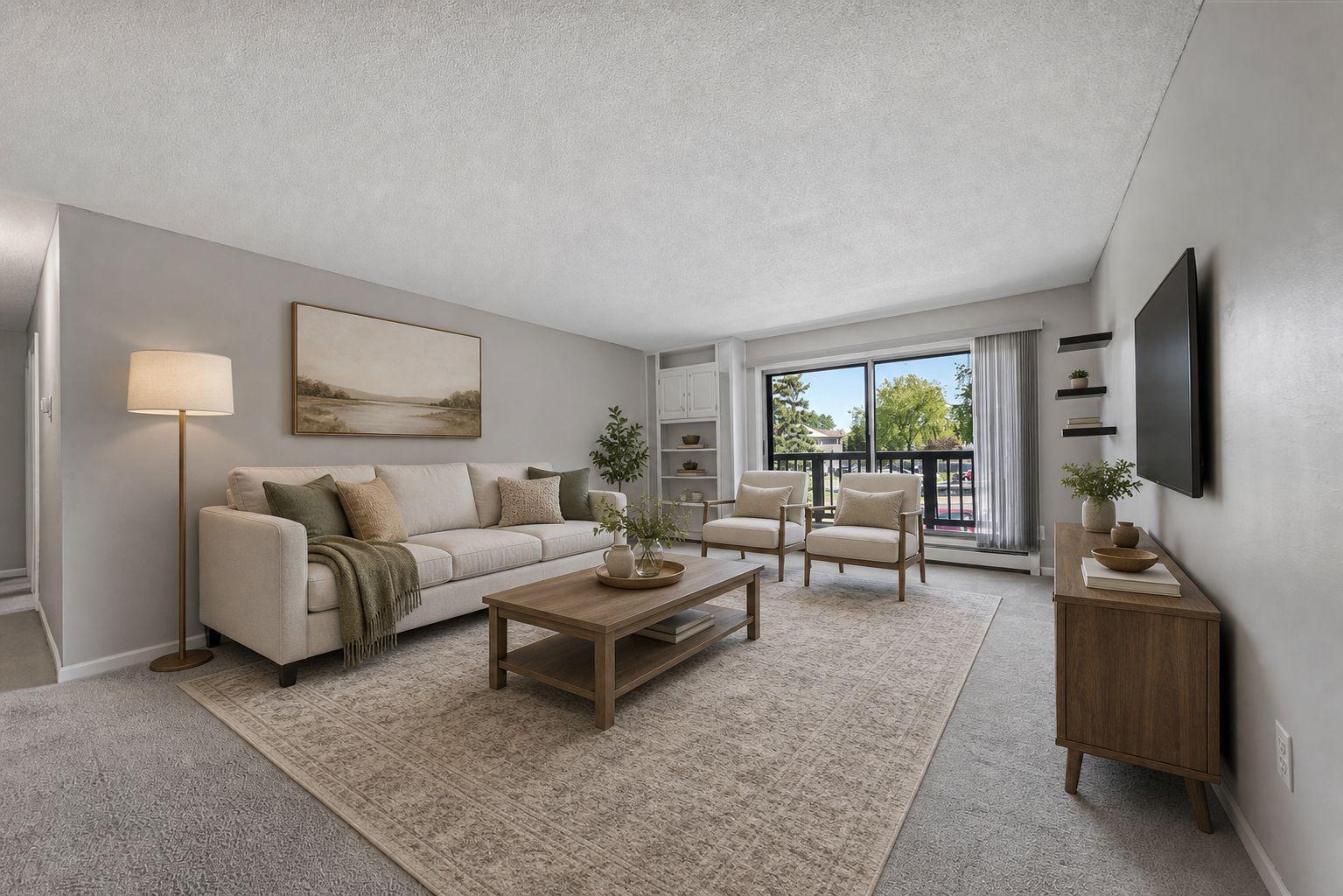 Main living room (Virtually Staged)