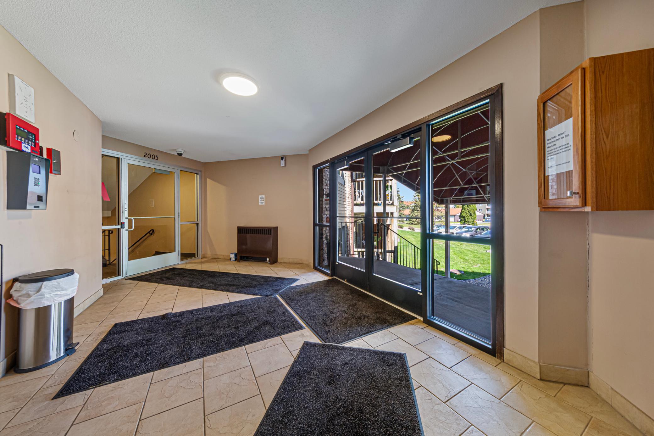 Condo Building - main lobby