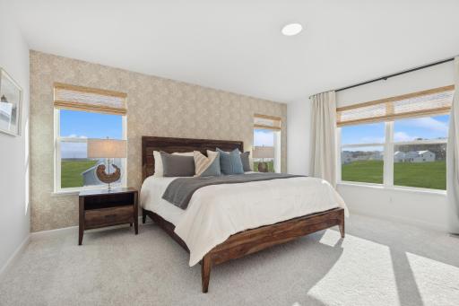 Photo is of the actual model. Find your retreat in this stunning primary suite. Enjoy the exclusivity of a private bath and huge walk-in closet.