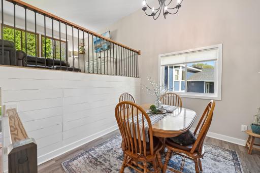 Enjoy meals with family, friends, and guests with a dining room large enough for a 6 person dining room table
