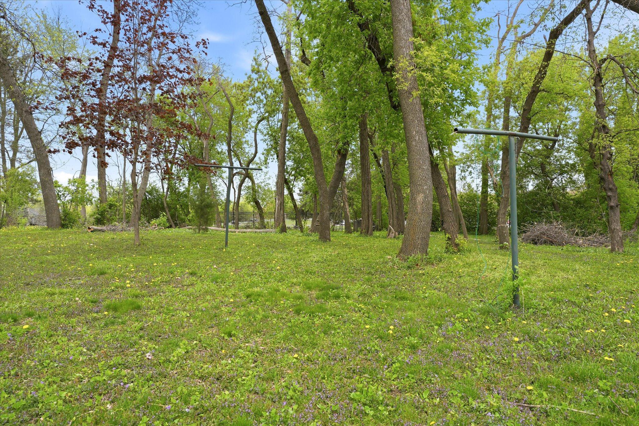 Plenty of room to roam for yard games, gardens, etc.