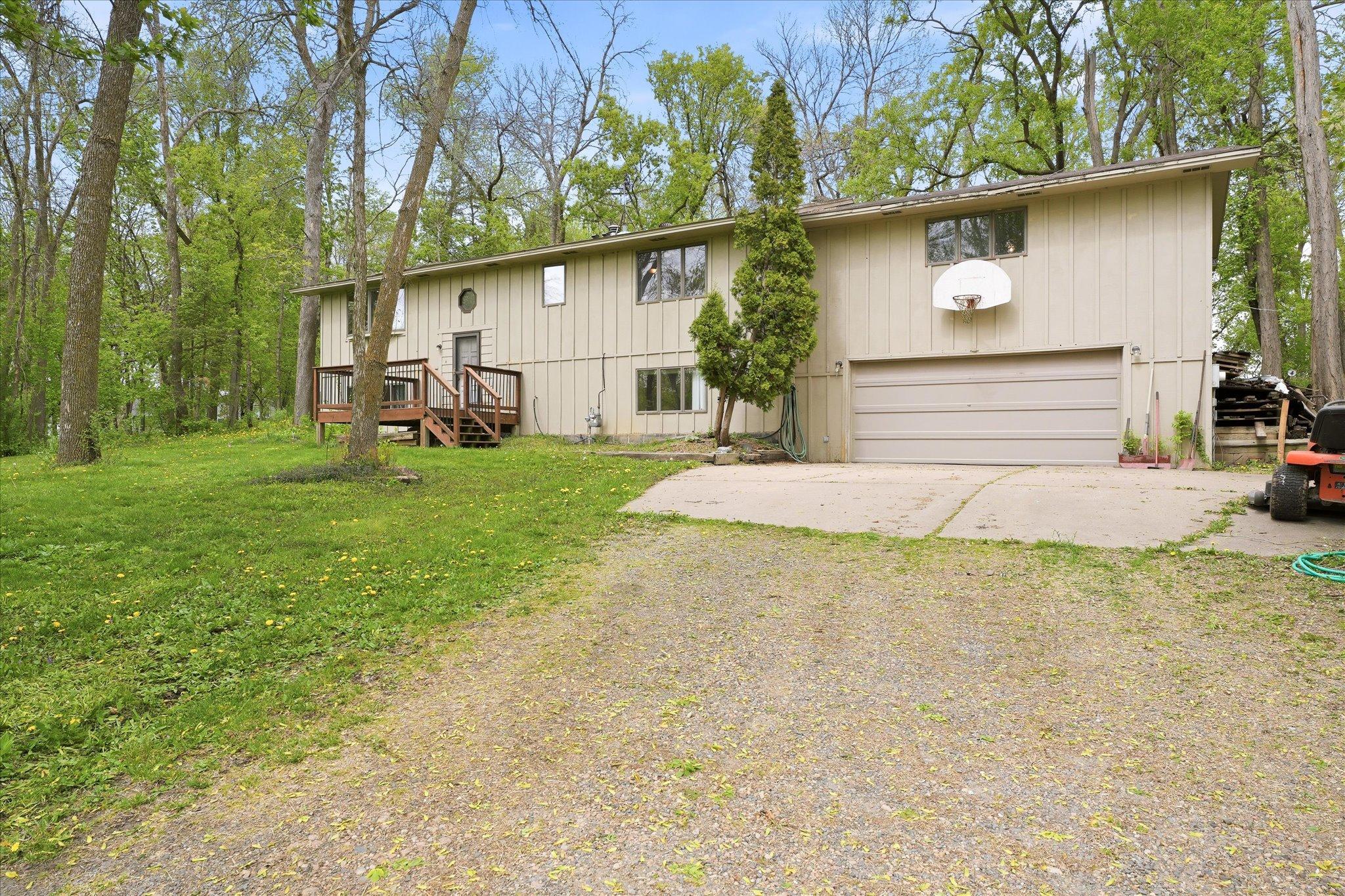 Another view of the front of this large home in a fabulous location!