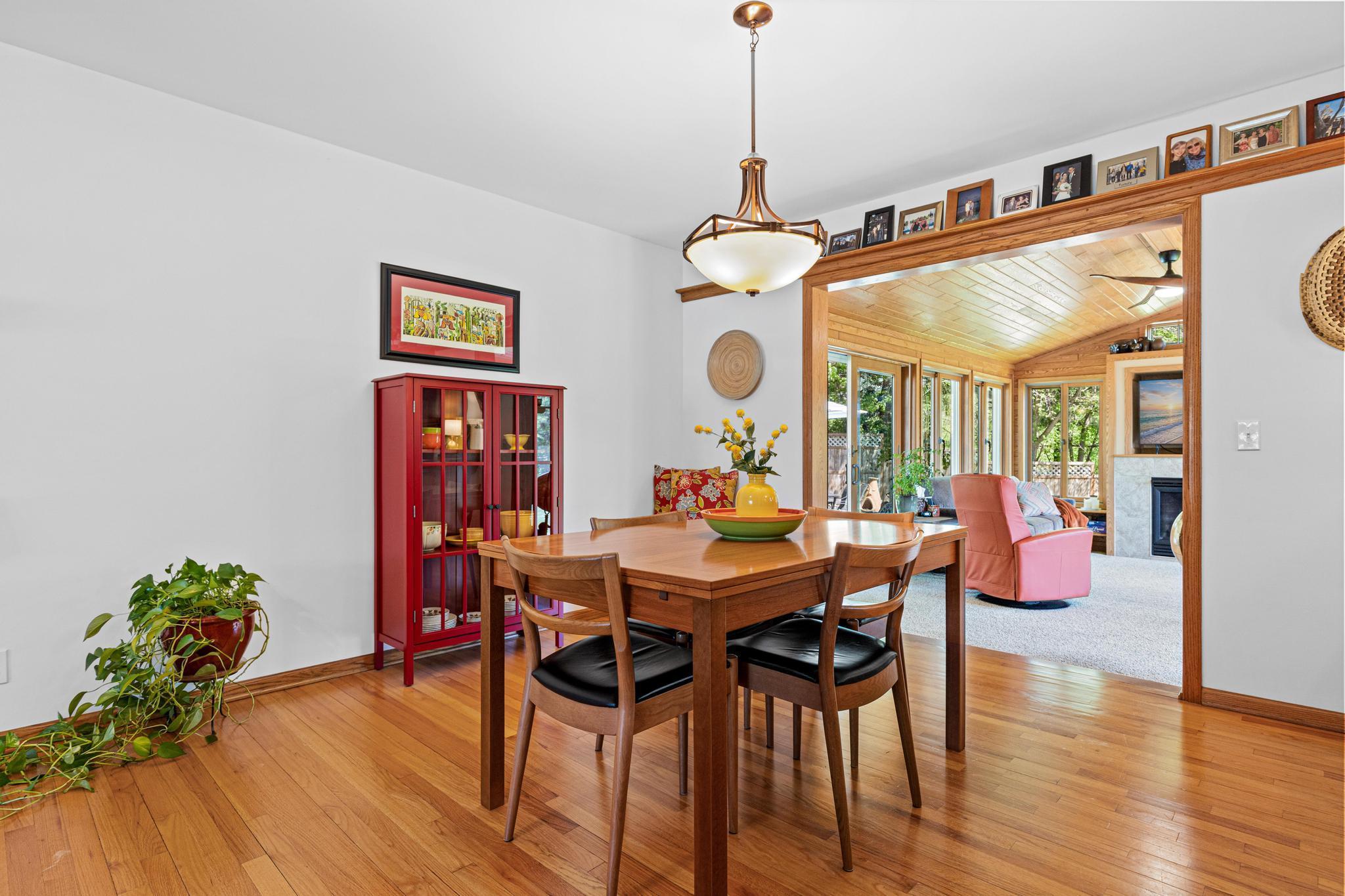 Open and connected main-level layout makes hosting family and friends both comfortable and convenient.