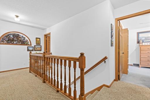 Convenient upper-level layout designed with comfort and functionality in mind.