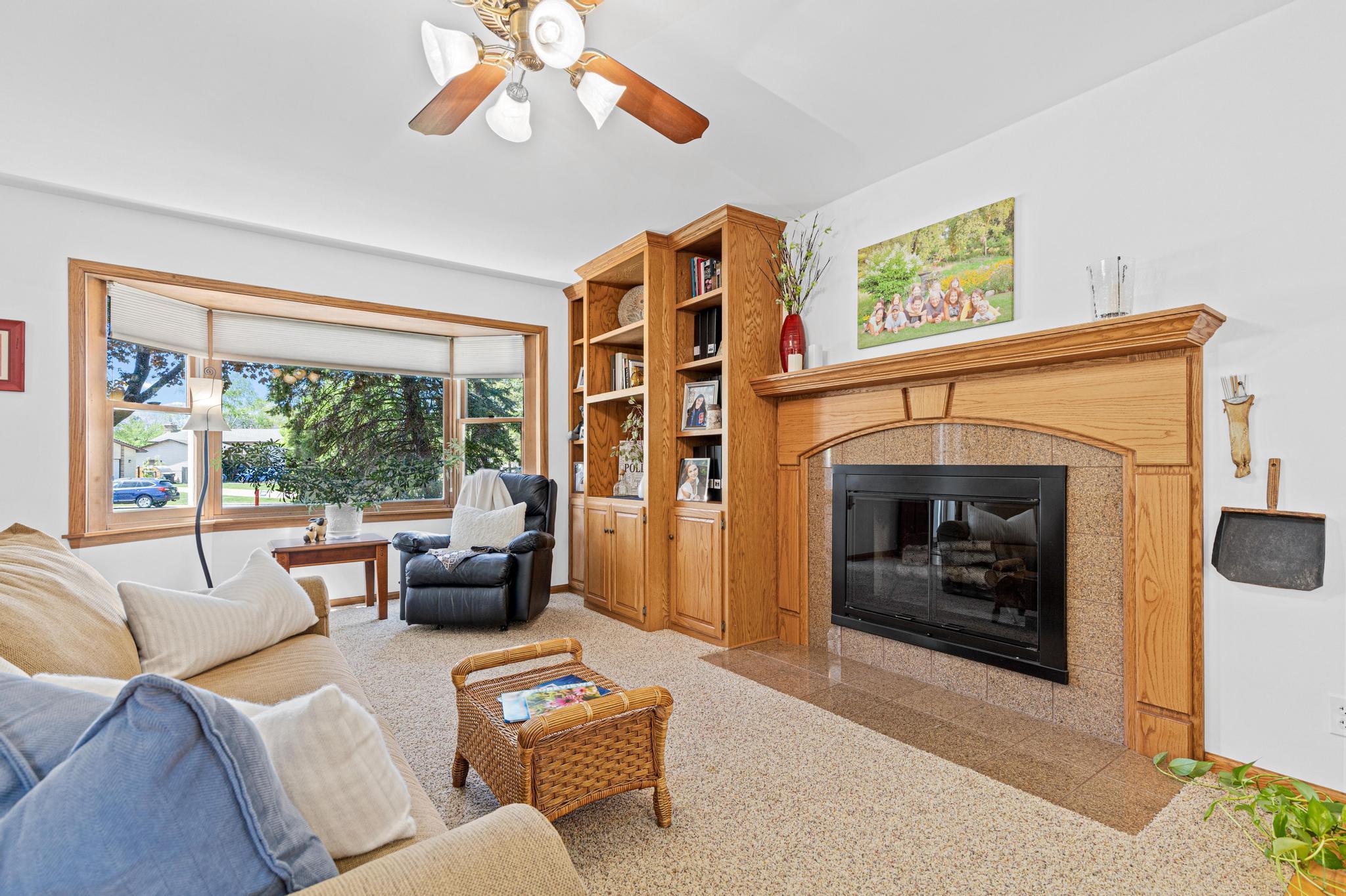 Gorgeous paint colors and sun-filled spaces create a light, bright, and welcoming atmosphere throughout the main level.