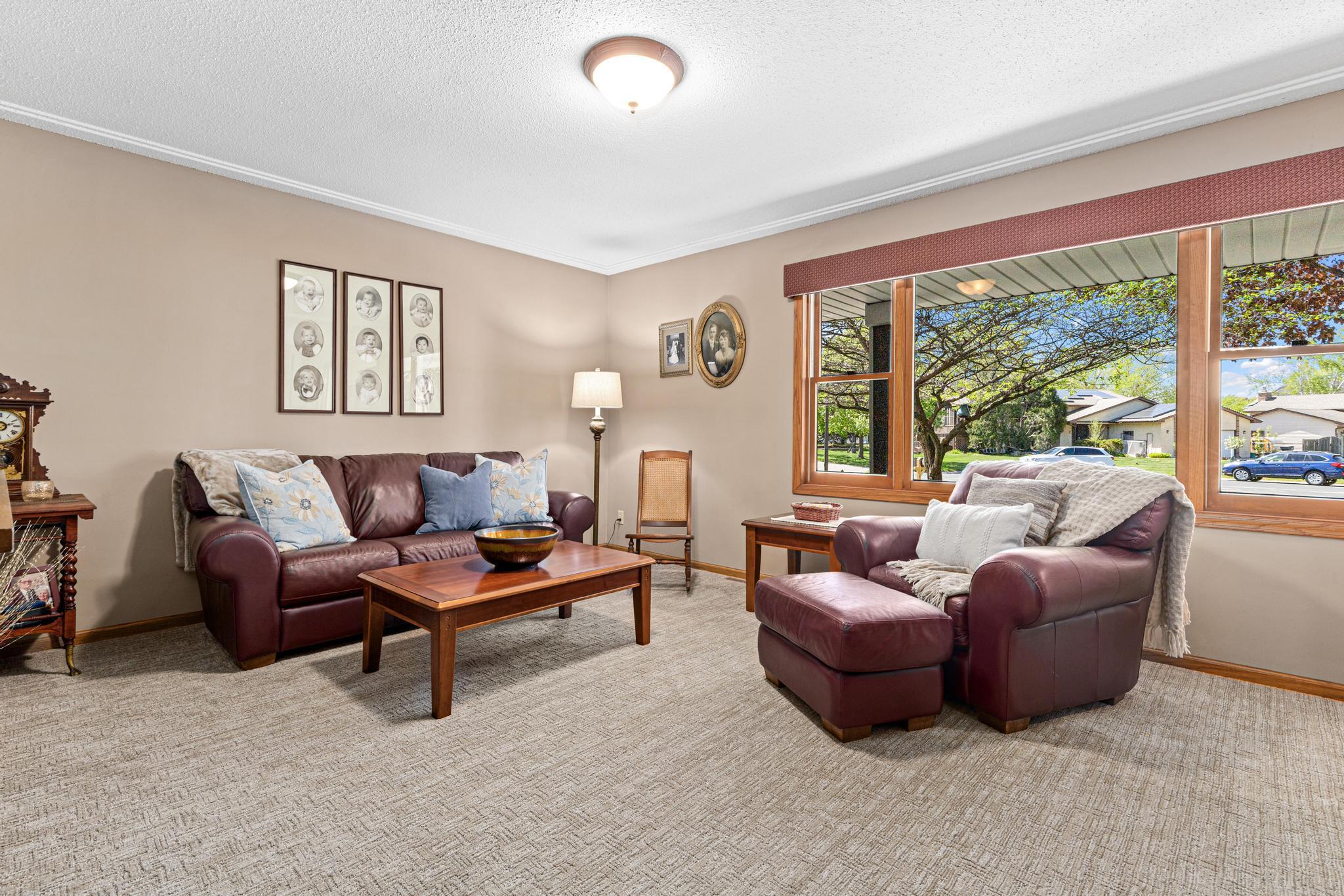 Private main floor den/home office perfect for working from home or quiet retreat space.