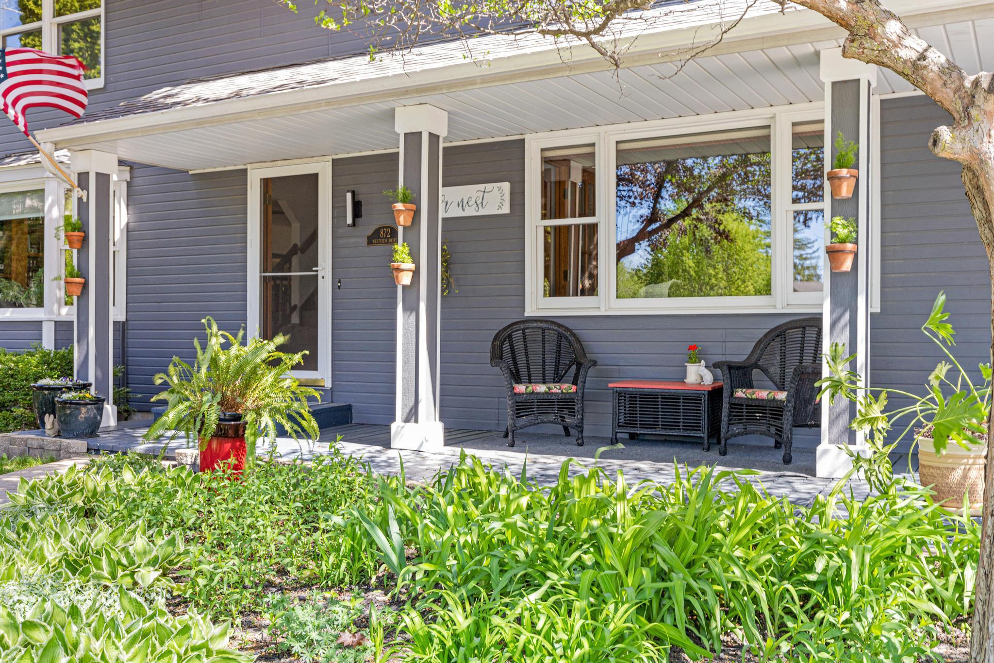 Incredible curb appeal and a peaceful setting make this home stand out from the moment you arrive.