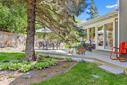 Expansive deck creates the perfect space for dining alfresco and summer entertaining.