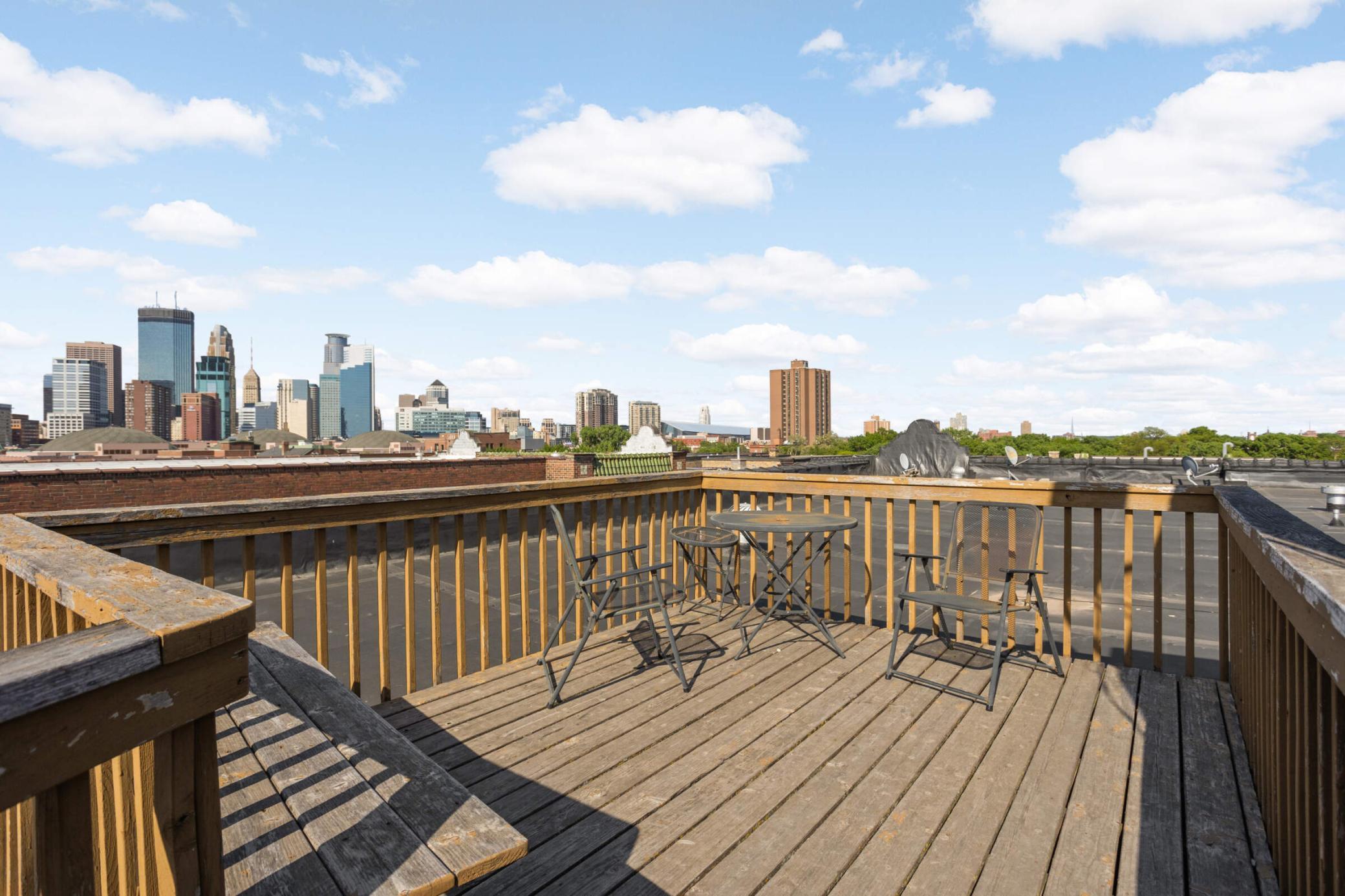Roof deck