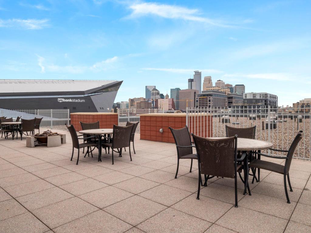 Rooftop Patio next to Community Room
