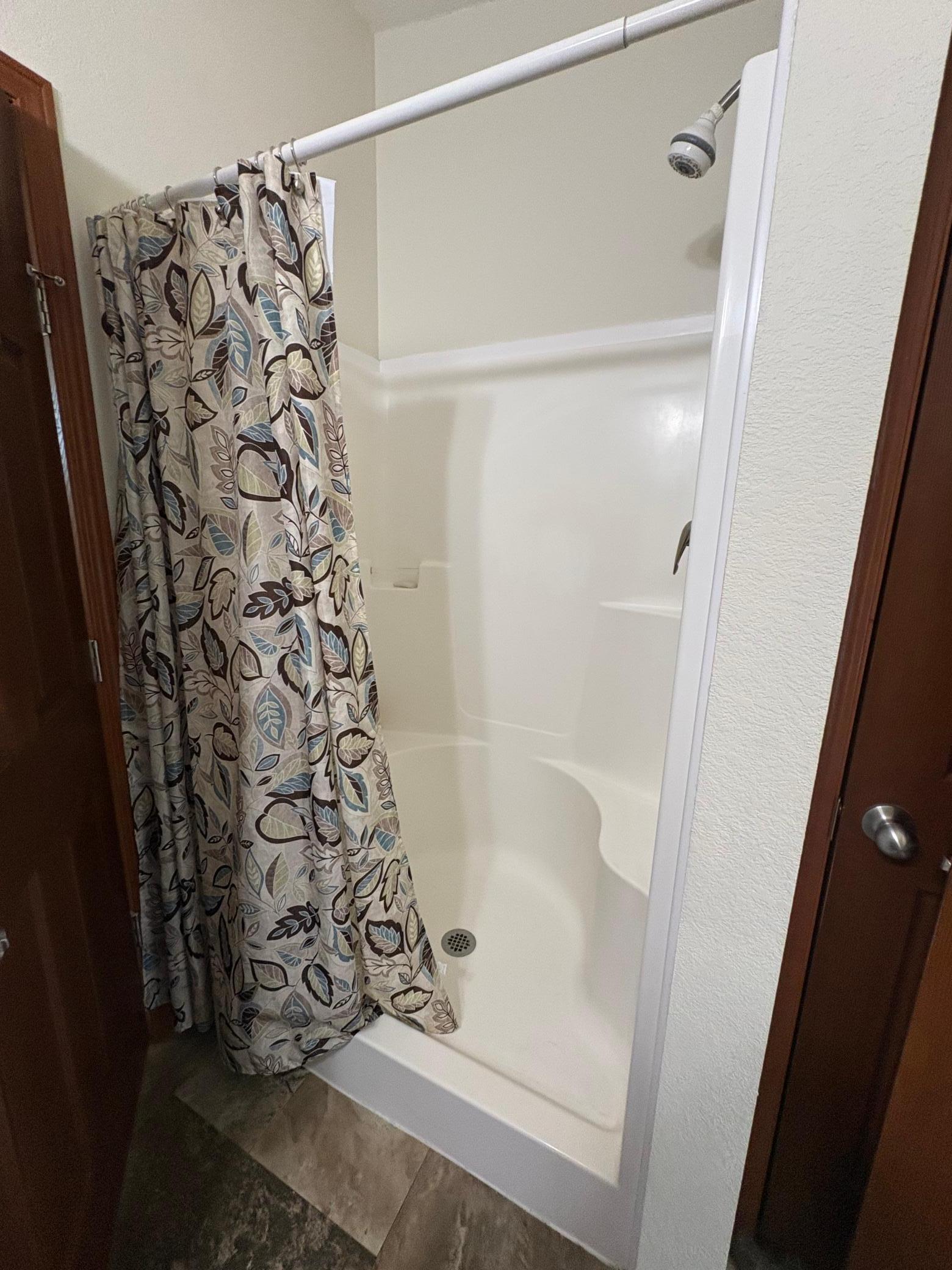 Walk in shower