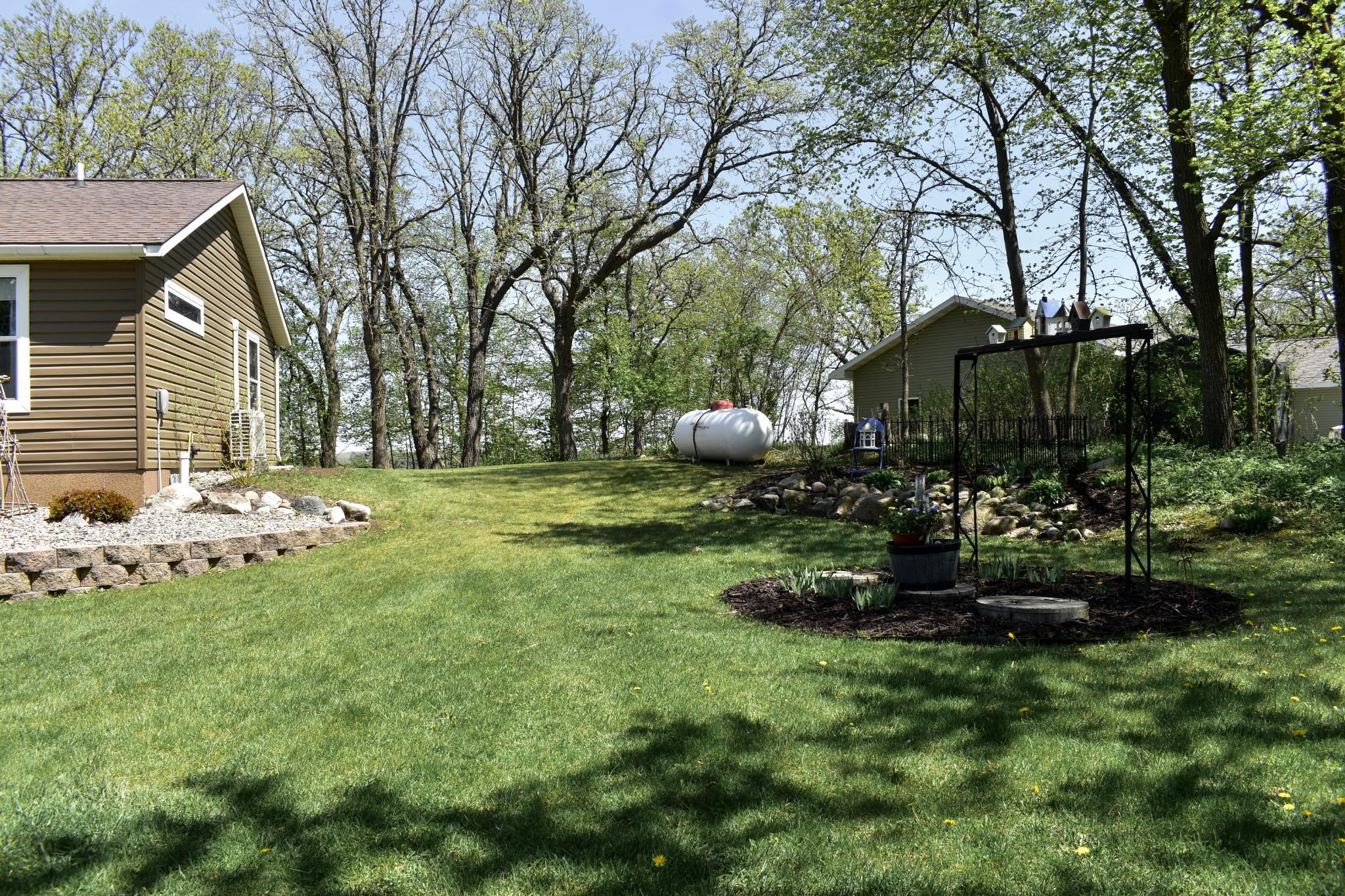 Lots of yard space for games!
