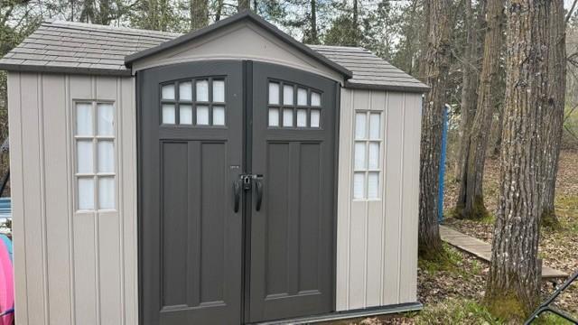Sheds for extra storage