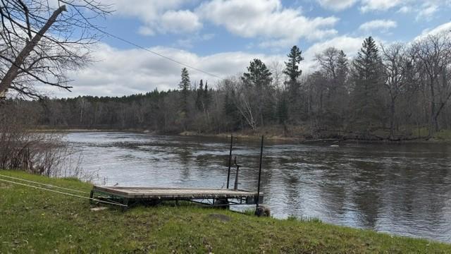 Dock on the Crow Wing River