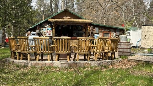Chairs stay with the property