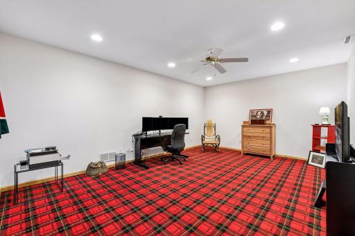 "The Lodge" for more remote work, huge playroom, poker? Includes large cedar closet.